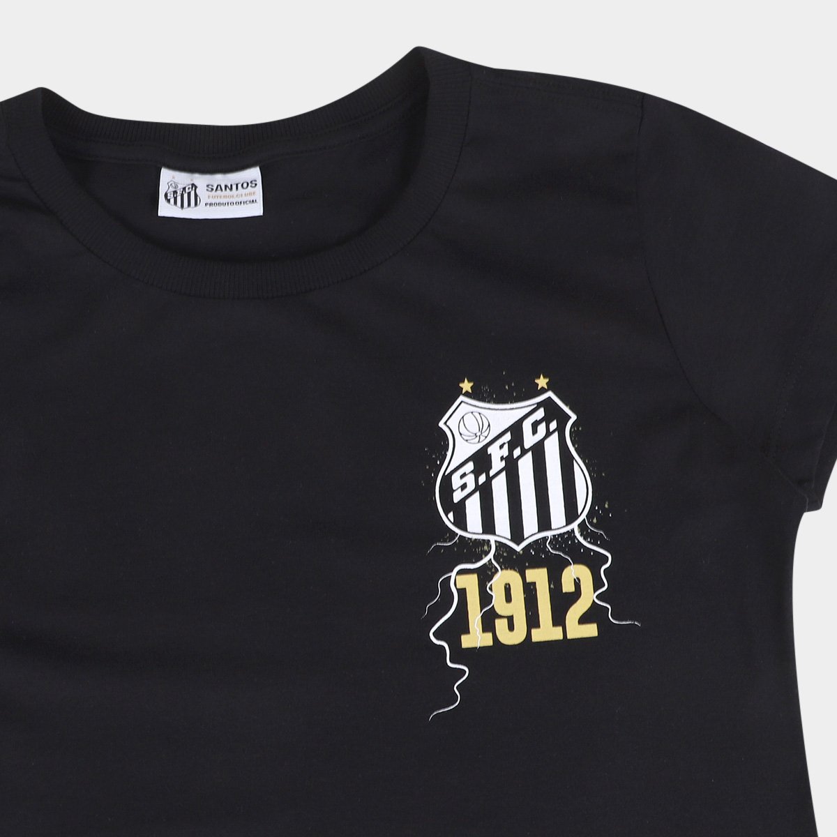 Camiseta Santos Feminina - Tam: P - 3