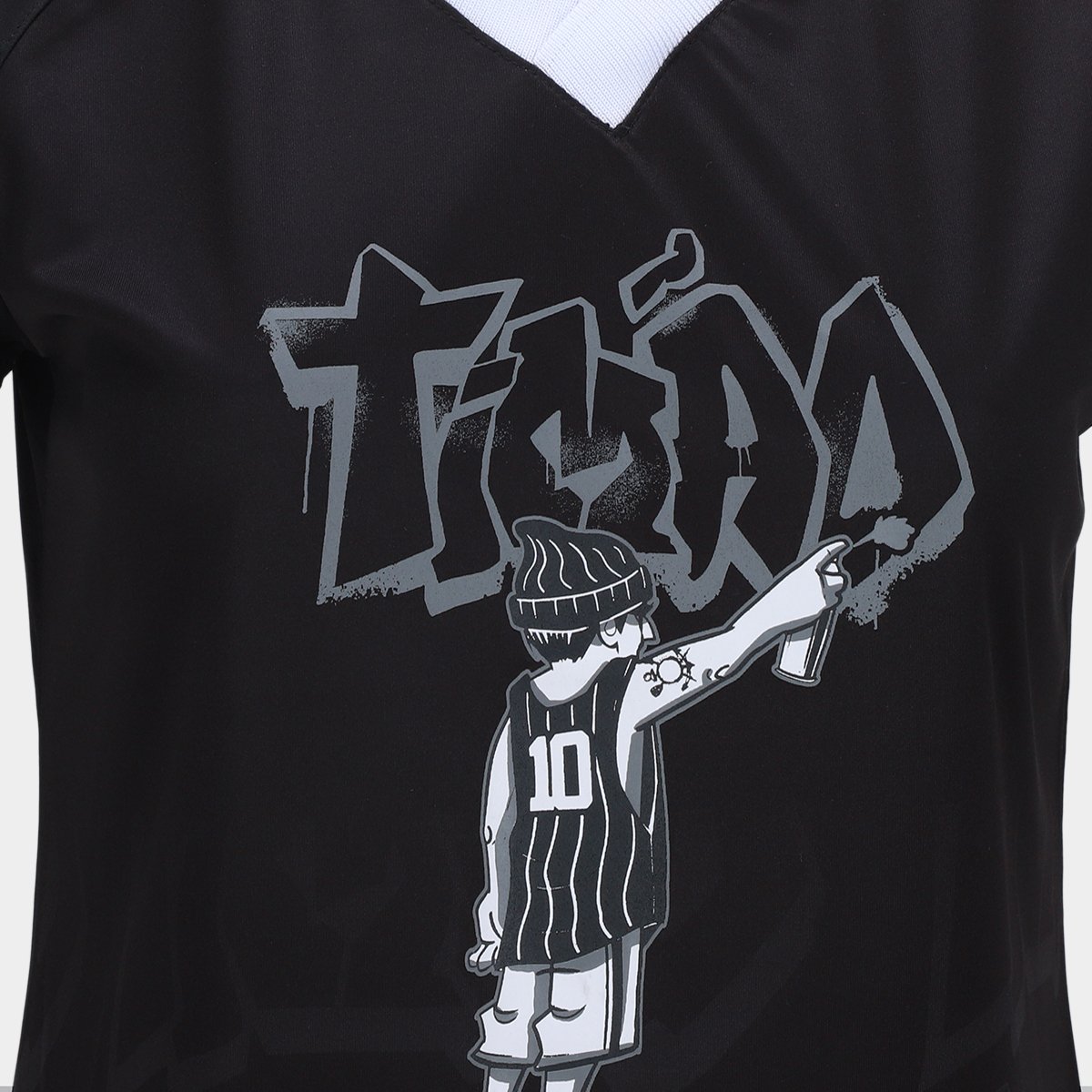 Camiseta Corinthians Feminina - Tam: P - 2
