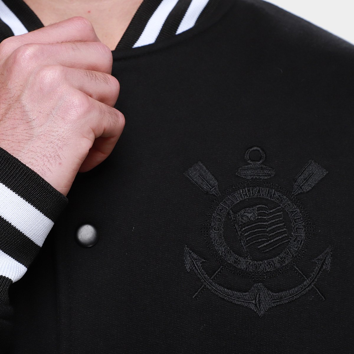 Moletom Corinthians College Masculina - Tam: P - 5