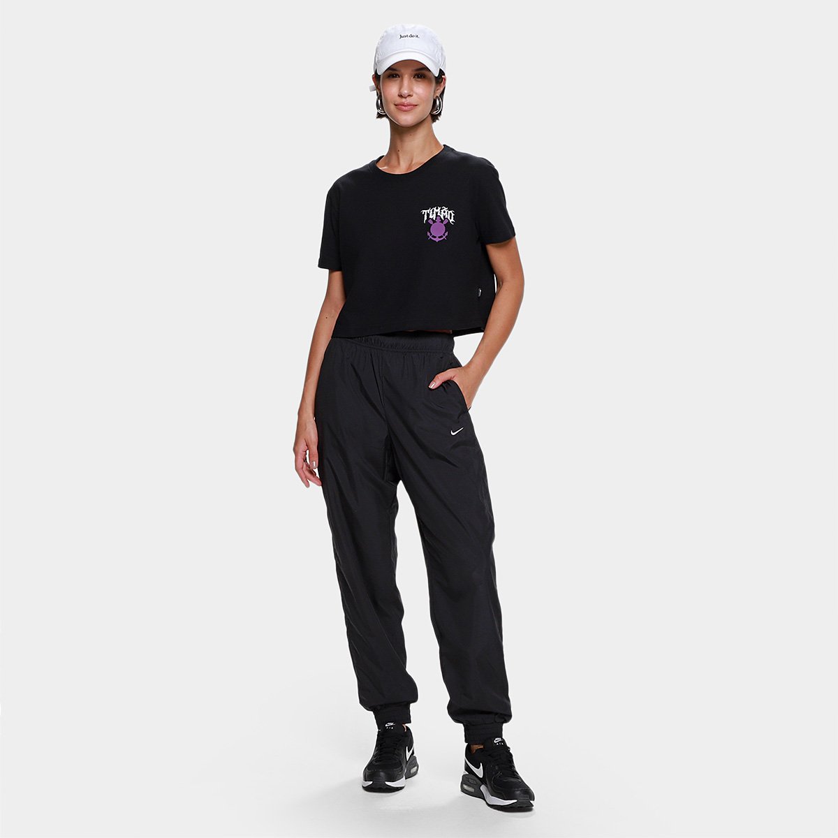 Camiseta Cropped Corinthians Feminina - Tam: G - 4