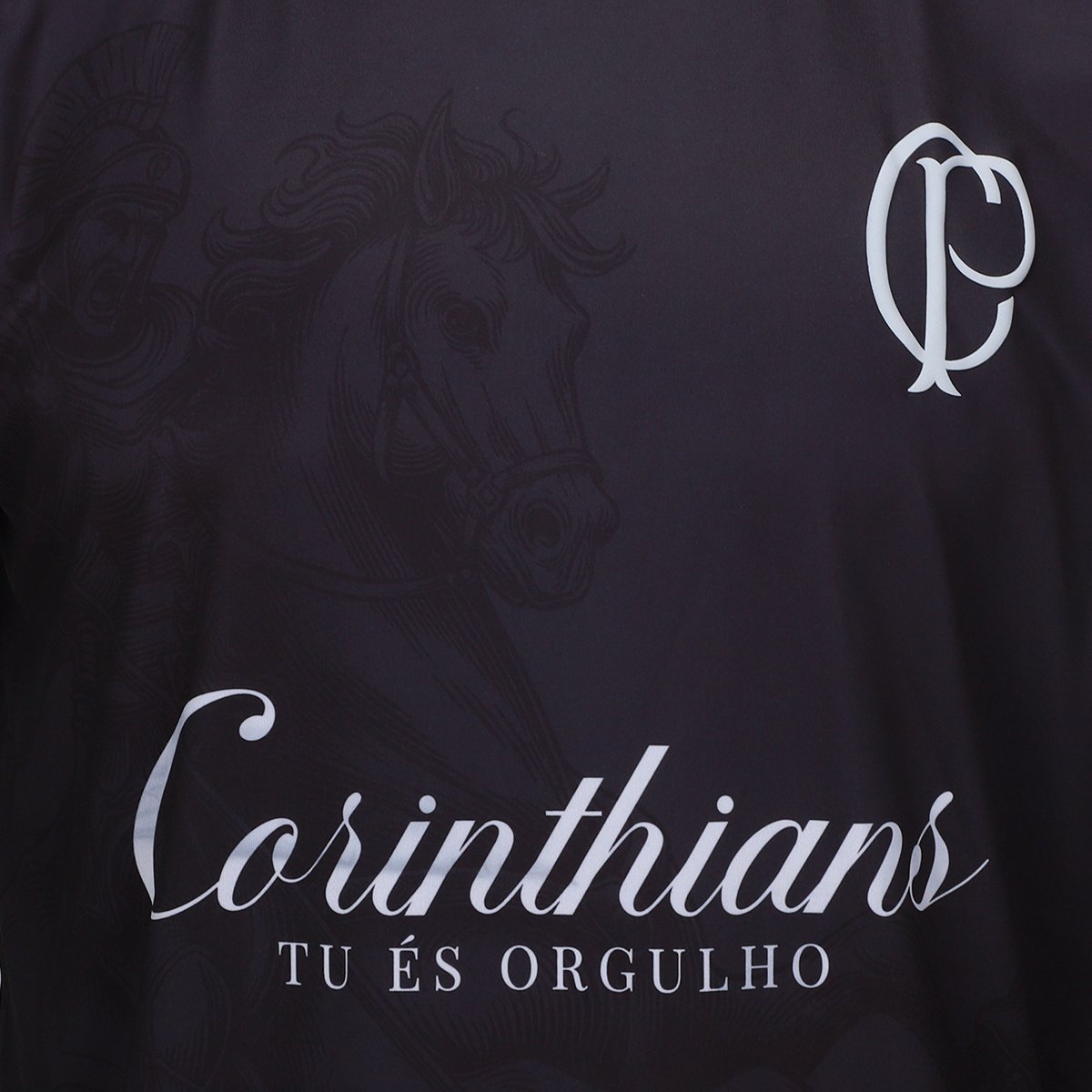 Camiseta Corinthians Esportiva Masculina - Tam: P - 2