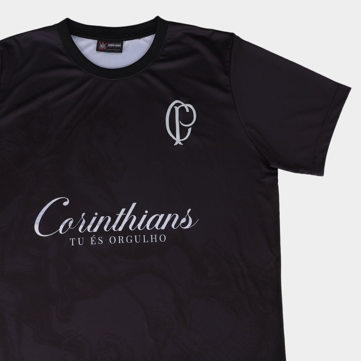 Camiseta Corinthians Esportiva Masculina - Tam: P - 5