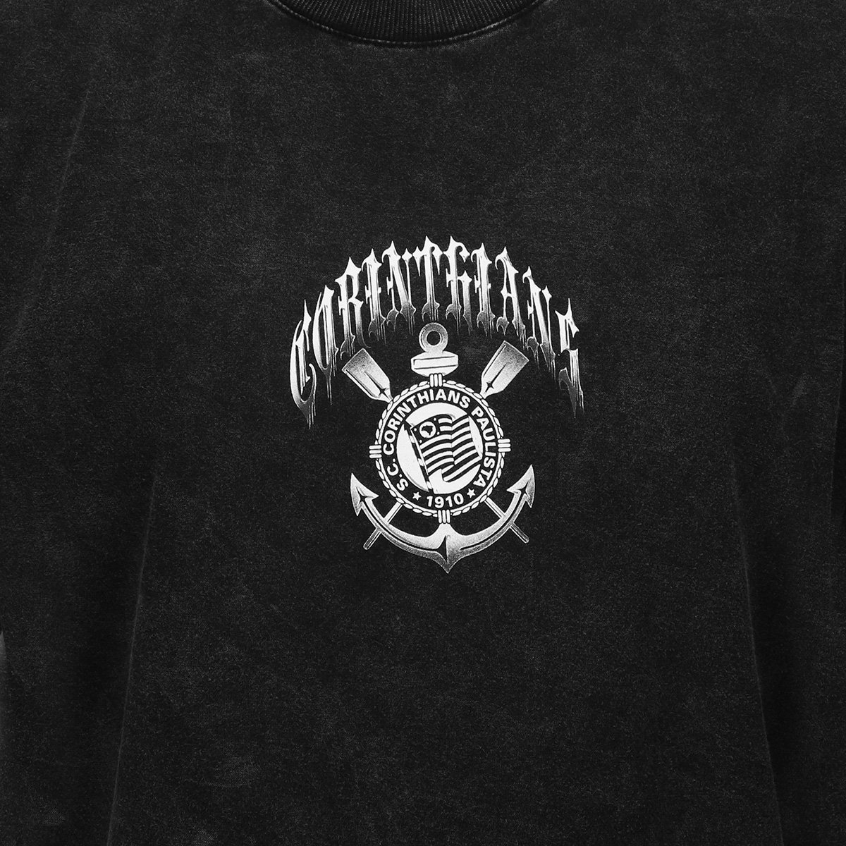 Camiseta Corinthians Oversized Masculina - Tam: P - 2