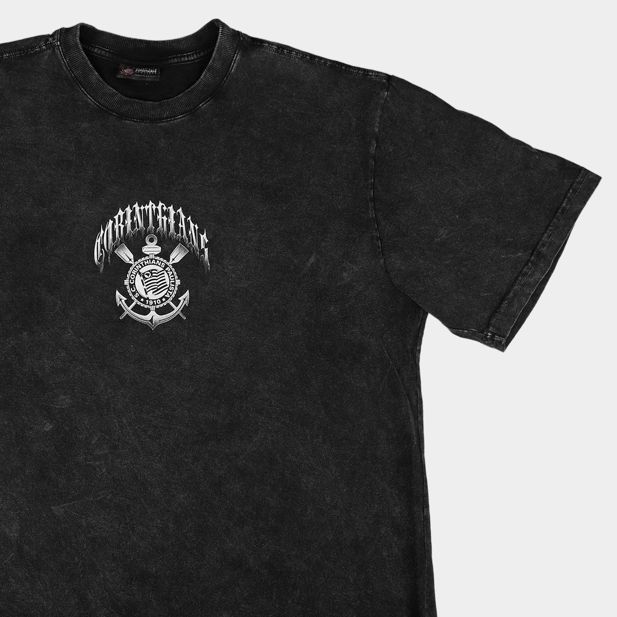 Camiseta Corinthians Oversized Masculina - Tam: P - 5