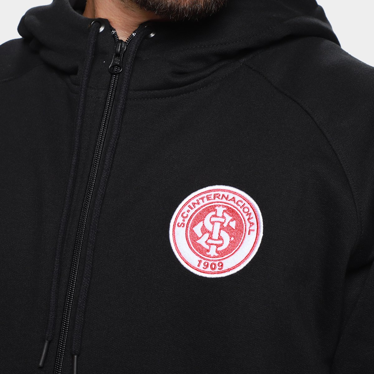 Moletom Internacional C/ Zíper Masculino - Tam: P - 4
