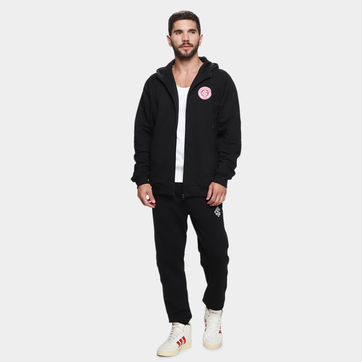Moletom Internacional C/ Zíper Masculino - Tam: P - 5