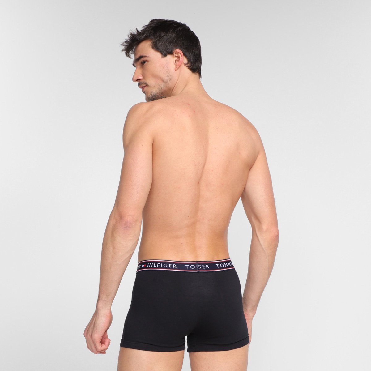 Kit Cueca Boxer Tommy Hilfiger Stretch Trunk Selling 3 Peças - Tam: M - 2