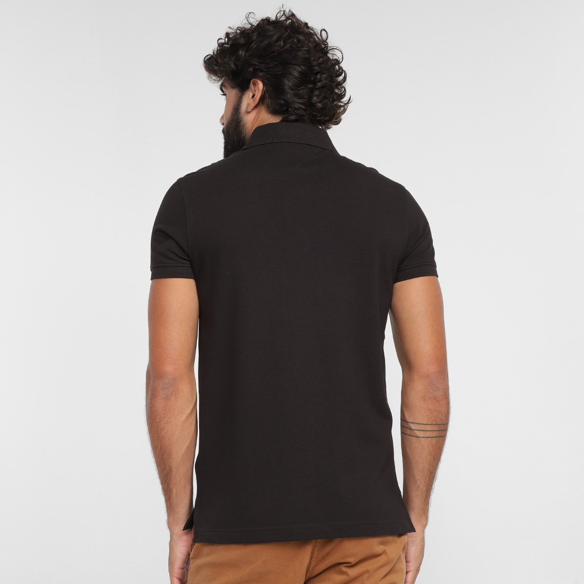 Camisa Polo Tommy Hilfiger Básica Masculina - Tam: P - 1