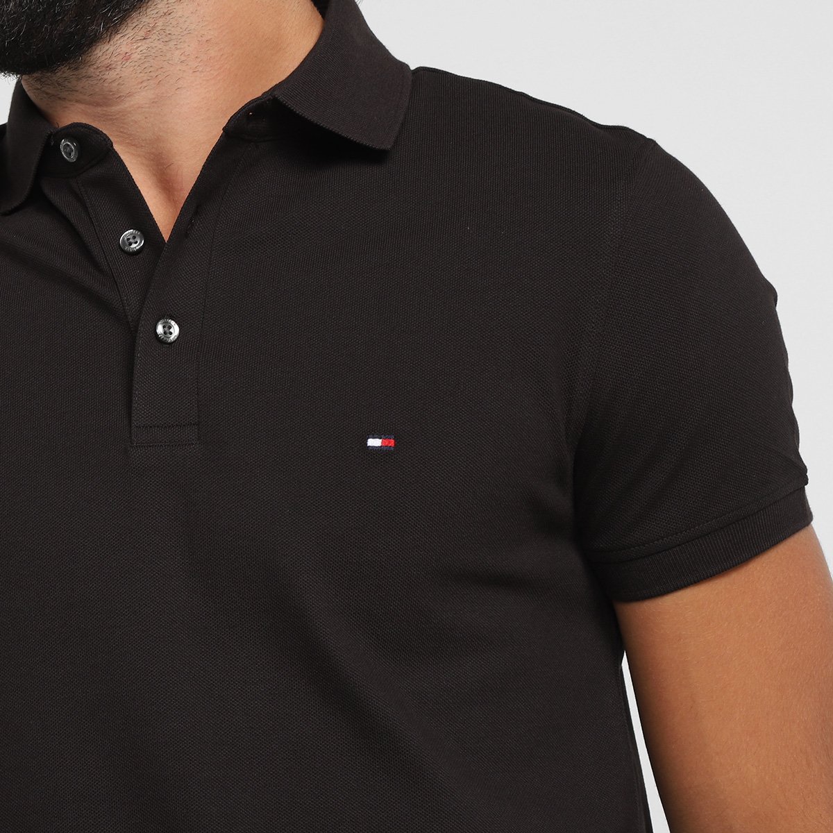 Camisa Polo Tommy Hilfiger Básica Masculina - Tam: P - 2