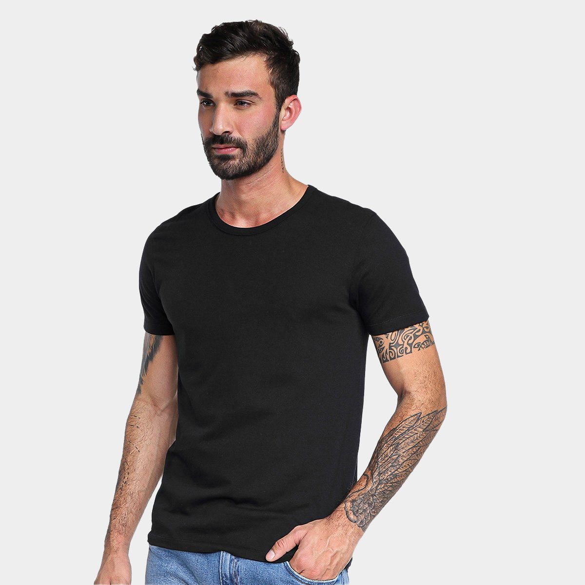 Kit Camisetas Hering Básicas Com 3 Peças Masculinas - Tam: M - 1