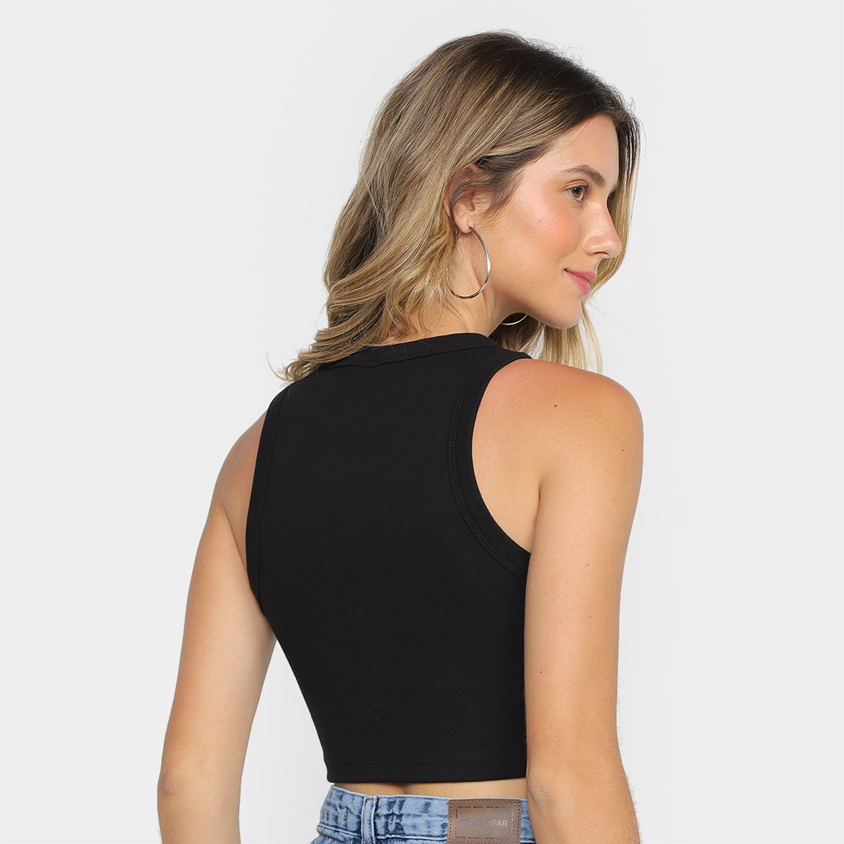 Regata Cropped Hering Feminina - Tam: P - 1