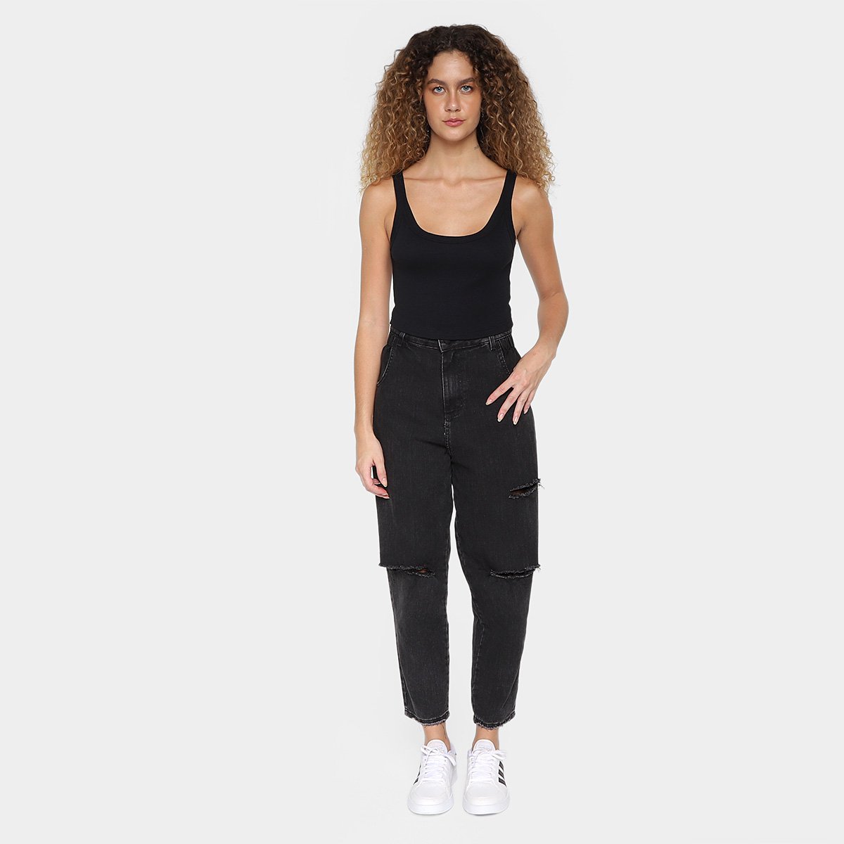 Regata Cropped Hering Casual Feminina - Tam: P - 3