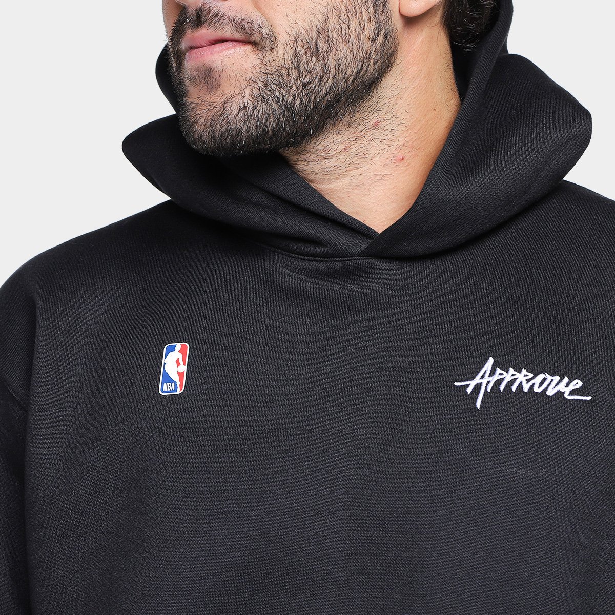Blusa Moletom Approve NBA Basic Com Capuz - Tam: G - 4