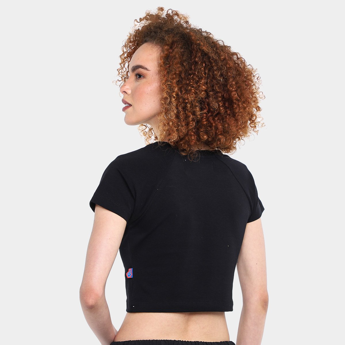 Camiseta Cropped Approve X NFL Basic Feminina - Tam: P - 1