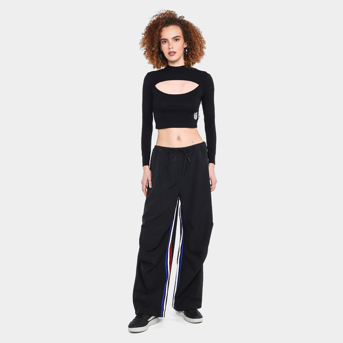 Blusa Cropped Manga Longa Approve X NFL Feminina - Tam: GG - 3