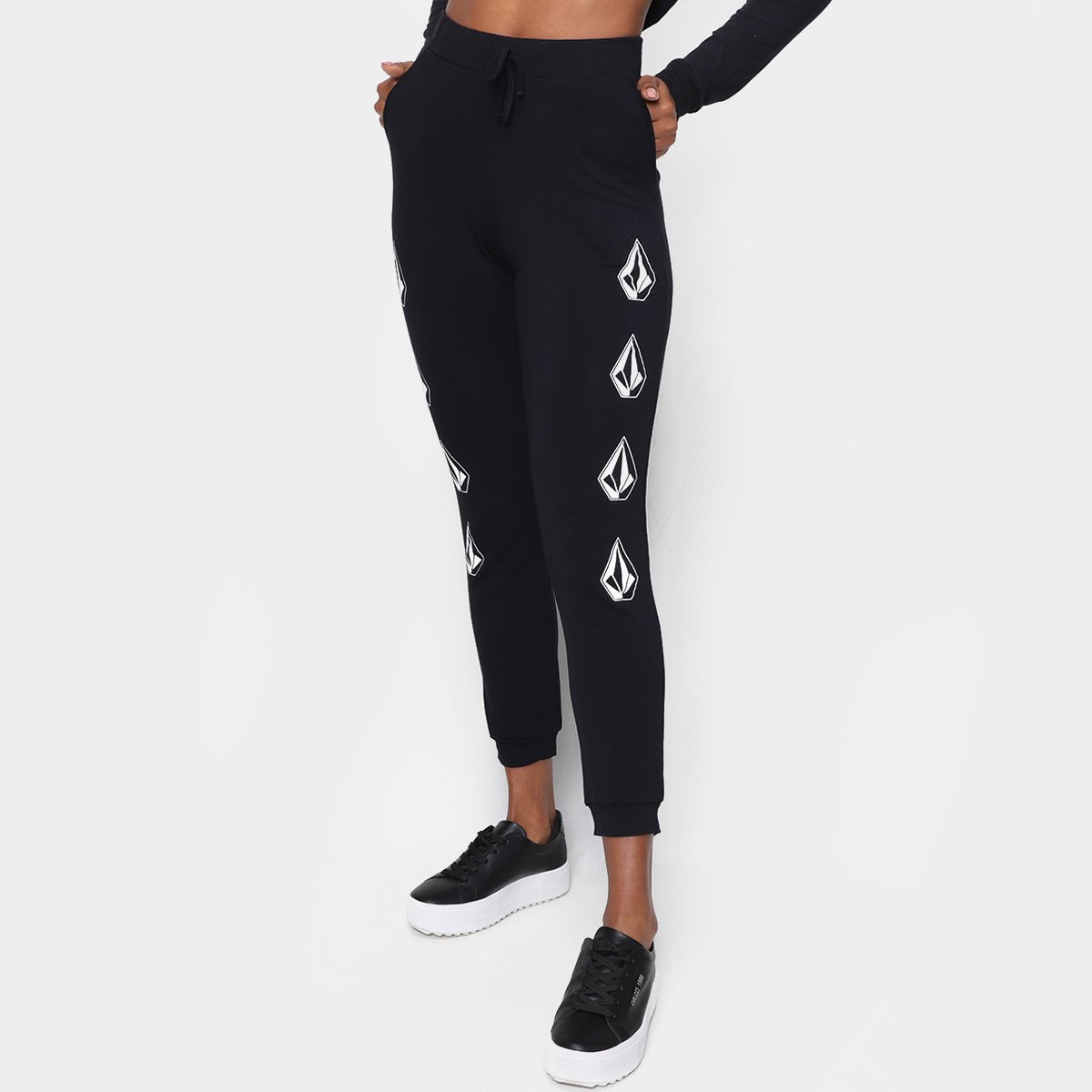 Calça Moletom Volcom Deadly Stone Feminina