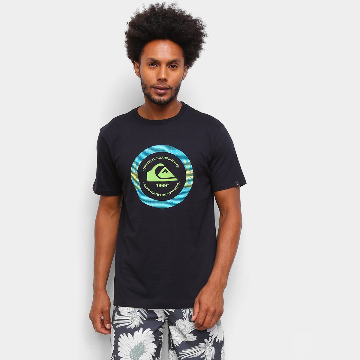 Camiseta Quiksilver Circle Masculina