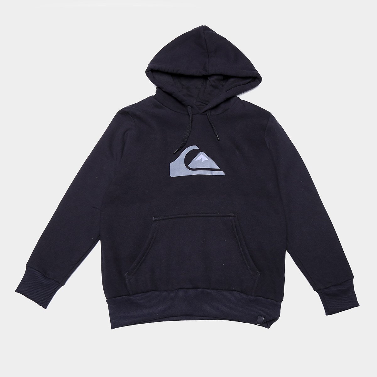 Blusa Juvenil Quiksilver Big Logo c/ Capuz Masculina