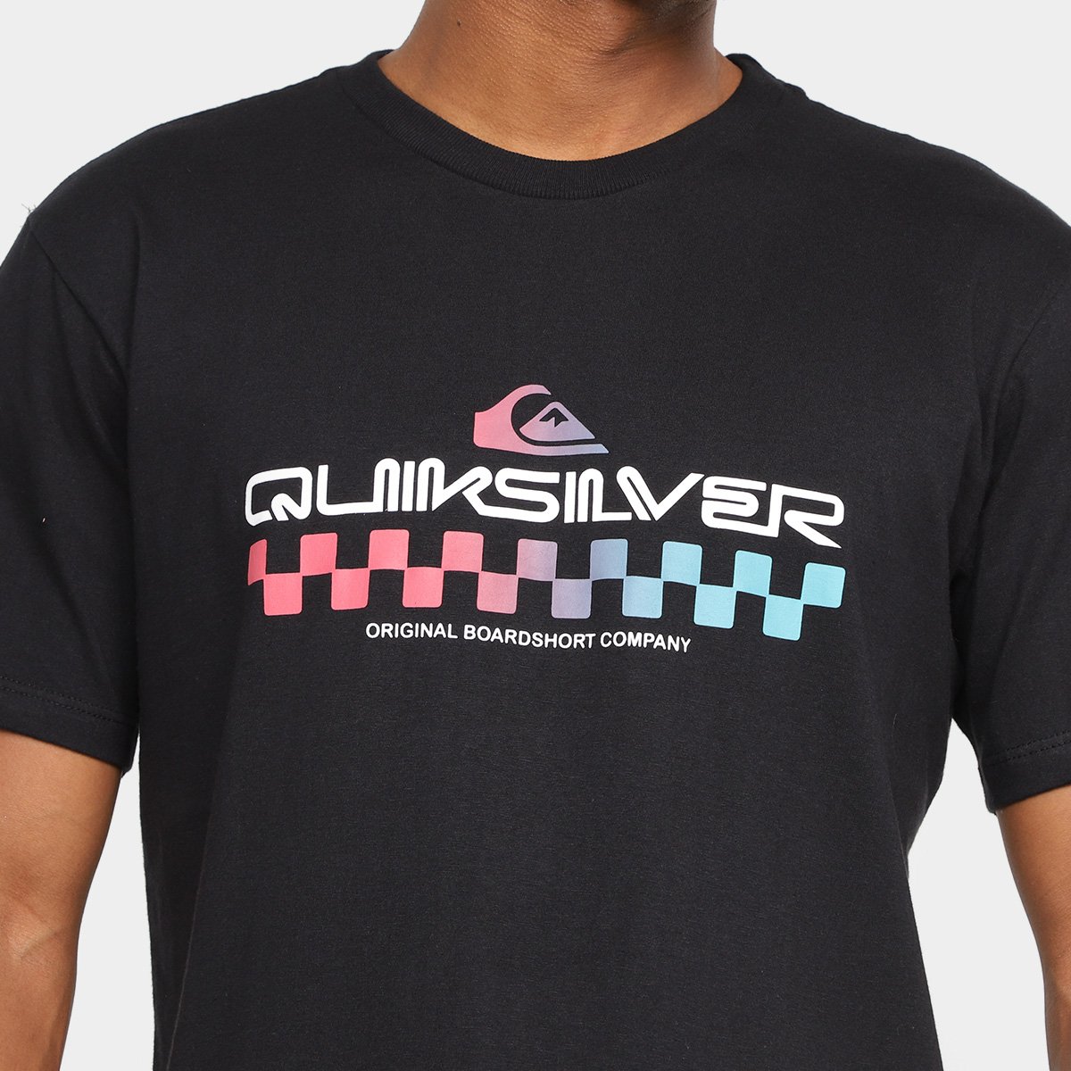 Camiseta Quilksilver Scripted Game Masculina - Tam: P - 2