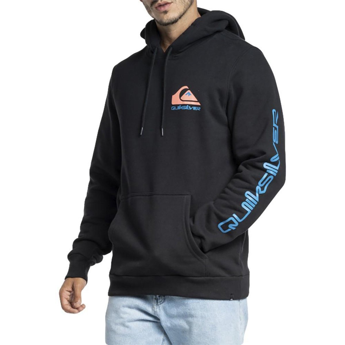 Moletom Quiksilver Omni Logo Masculino - Tam: M - 2
