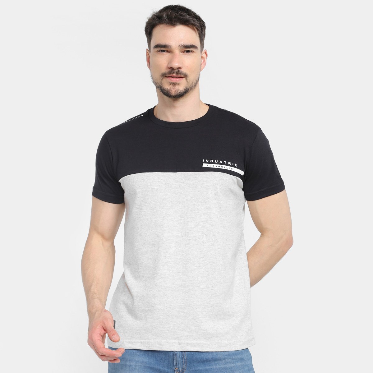 Kit Camiseta Industrie Básica Masculina 2 Peças - Tam: P - 1