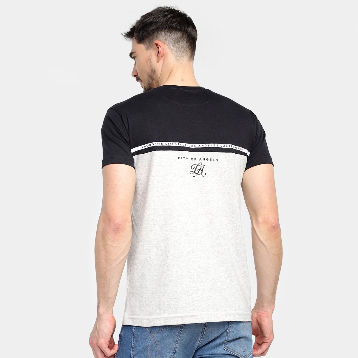 Kit Camiseta Industrie Básica Masculina 2 Peças - Tam: P - 2