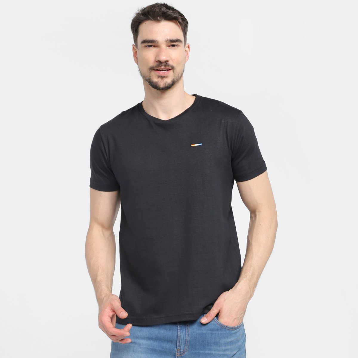 Kit Camiseta Industrie Básica Masculina 2 Peças - Tam: P - 3
