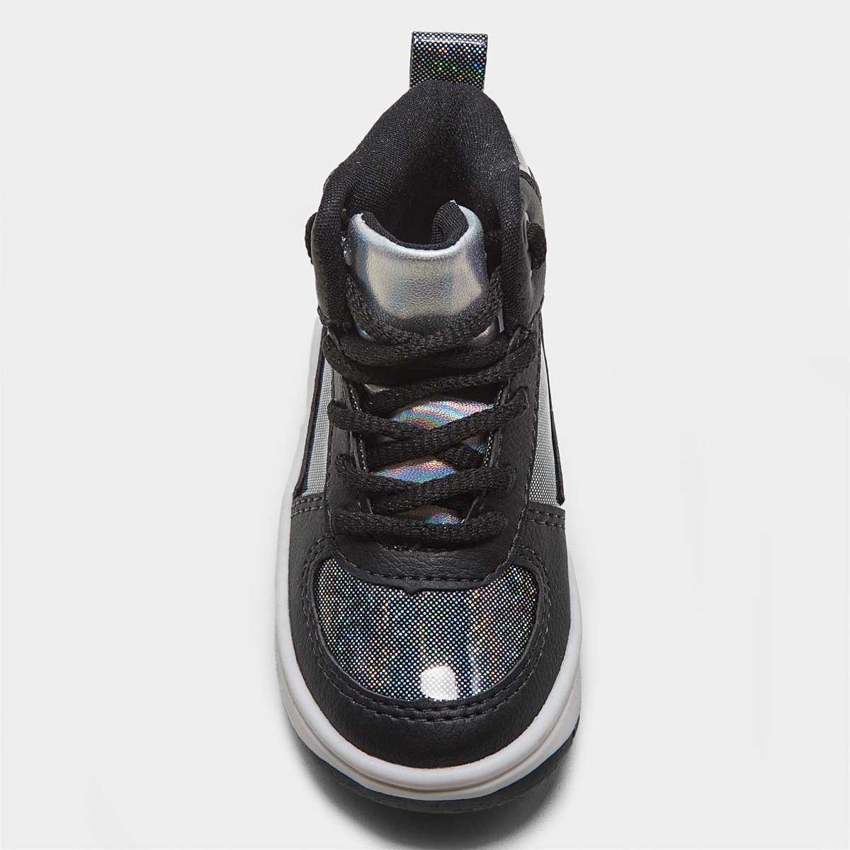 Tênis Infantil Cano Médio Kurz Alto Glitter Menina - Tam: 20 - 3