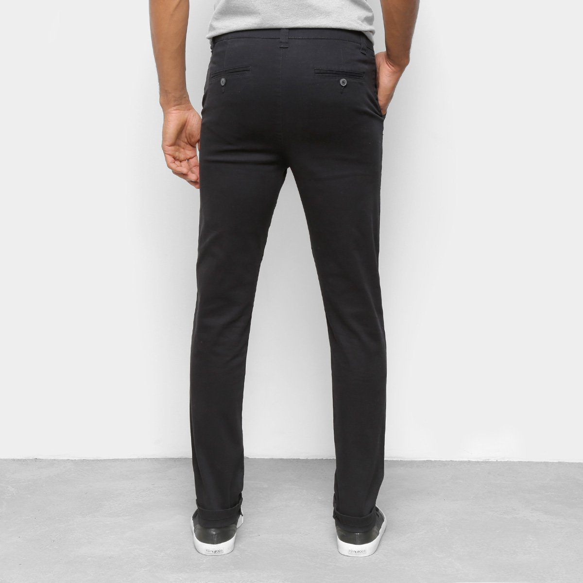 Calça Skinny Hering Sarja Lisa Masculina - Tam: 48 - 1