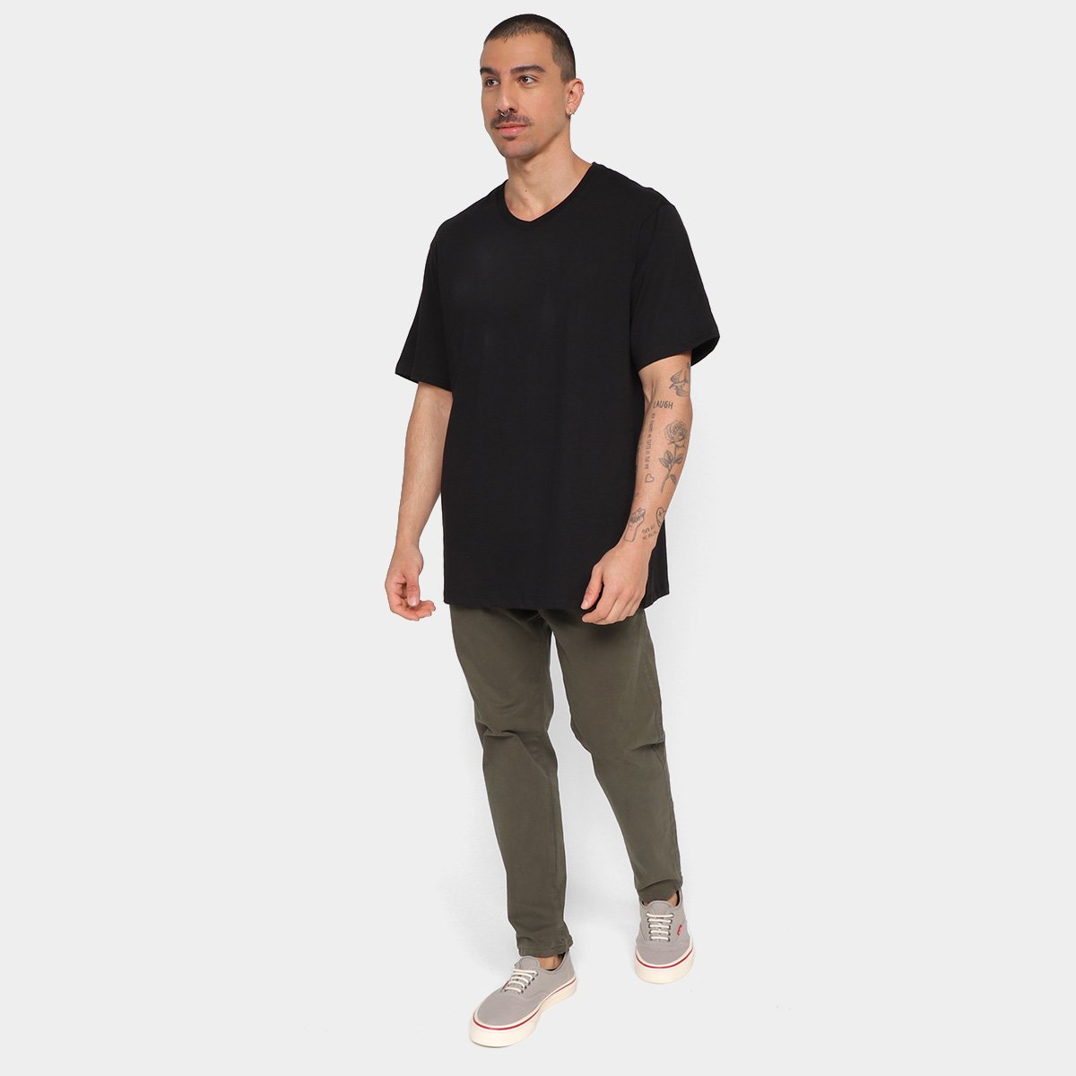 Camiseta Hering Casual Masculina - Tam: P - 3