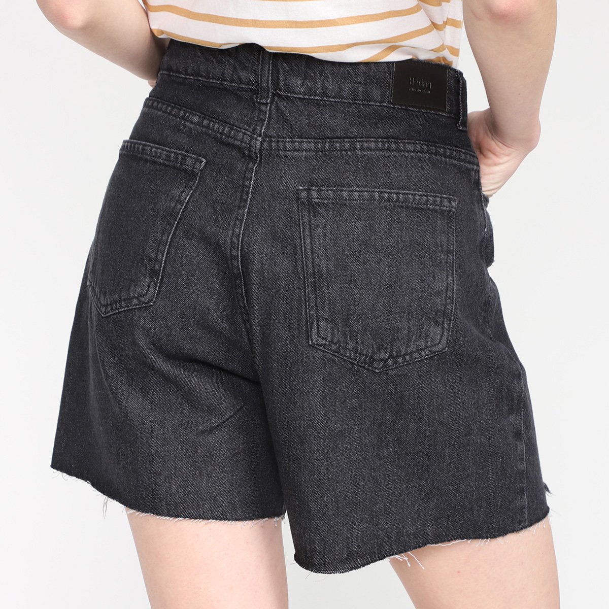 Short Jeans Hering Rasgos Feminino - Tam: 36 - 2