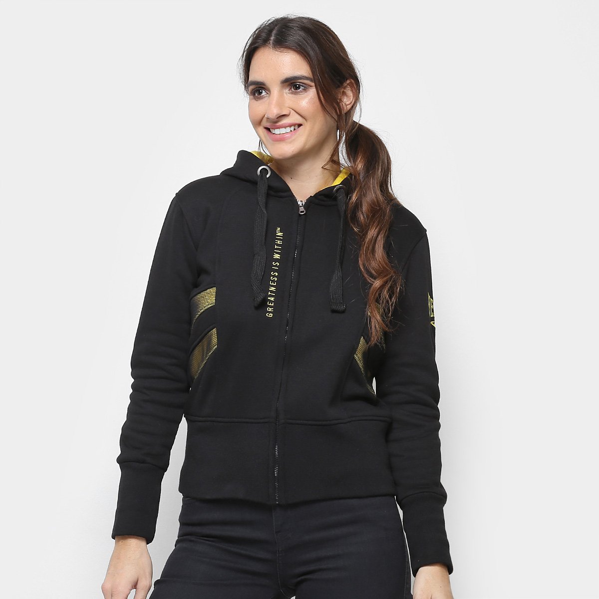 Moletom Everlast Zíper Vênus Feminino