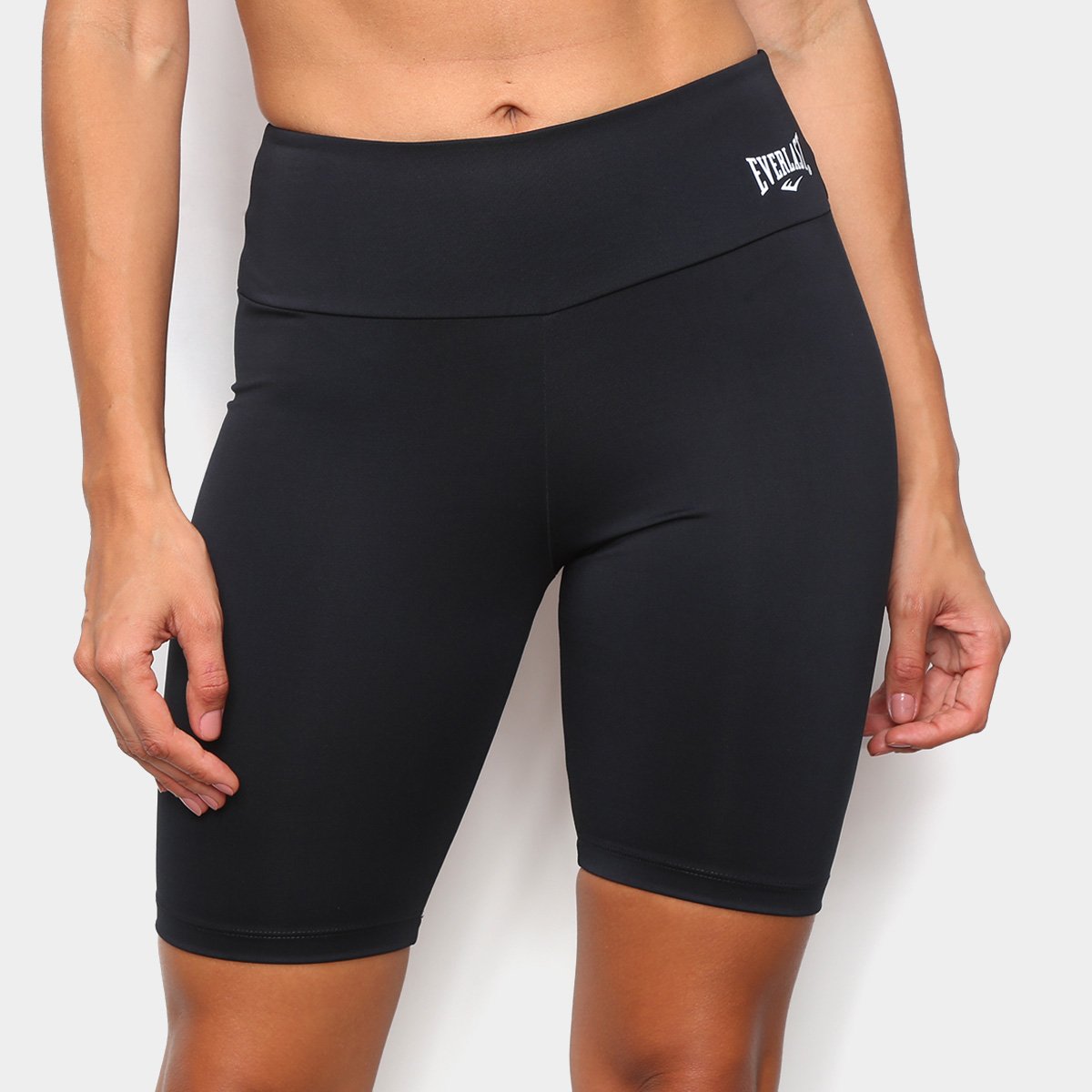 Bermuda Everlast Logo Cintura Média Feminina