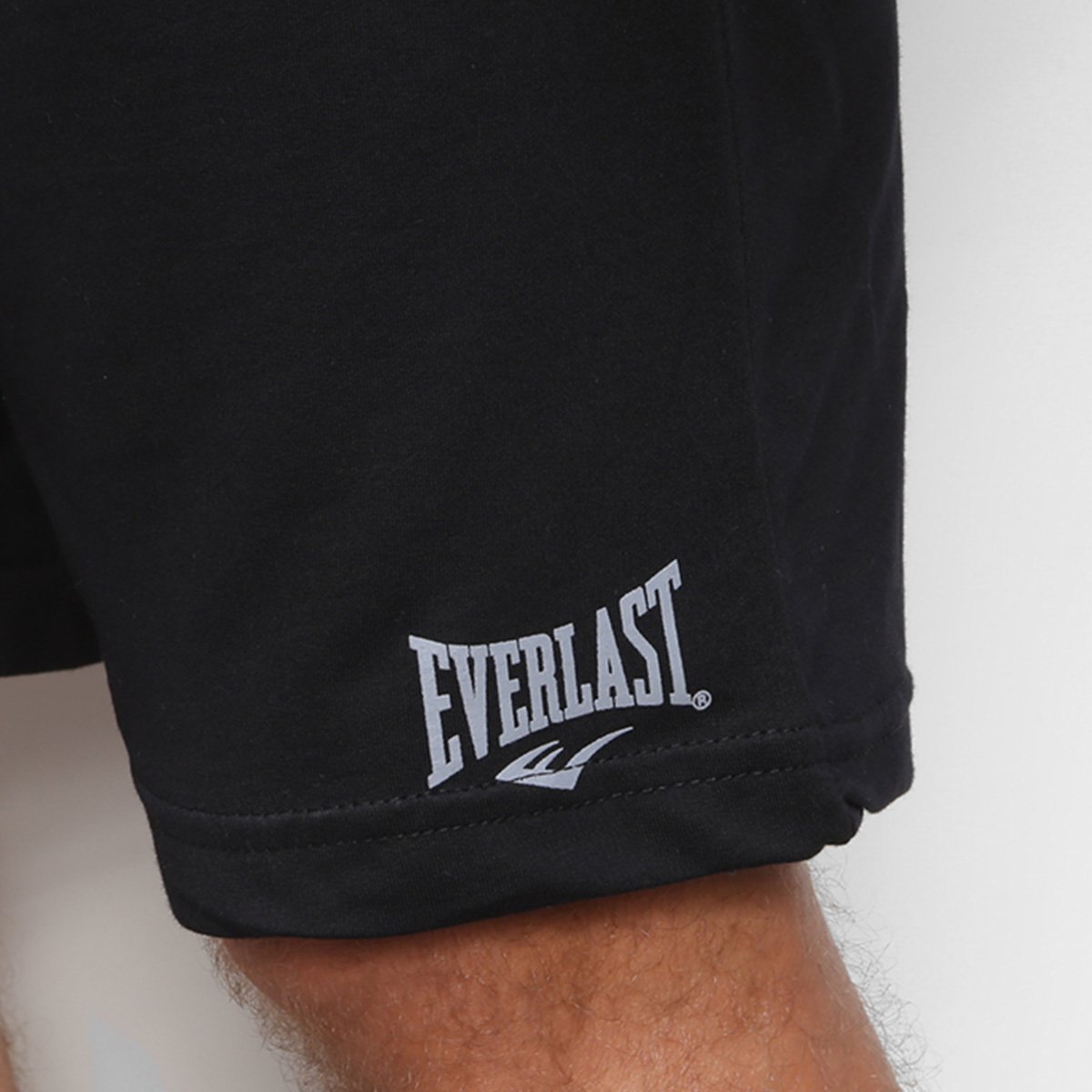 Bermuda Everlast Moletom Logo Masculina - Tam: P - 2