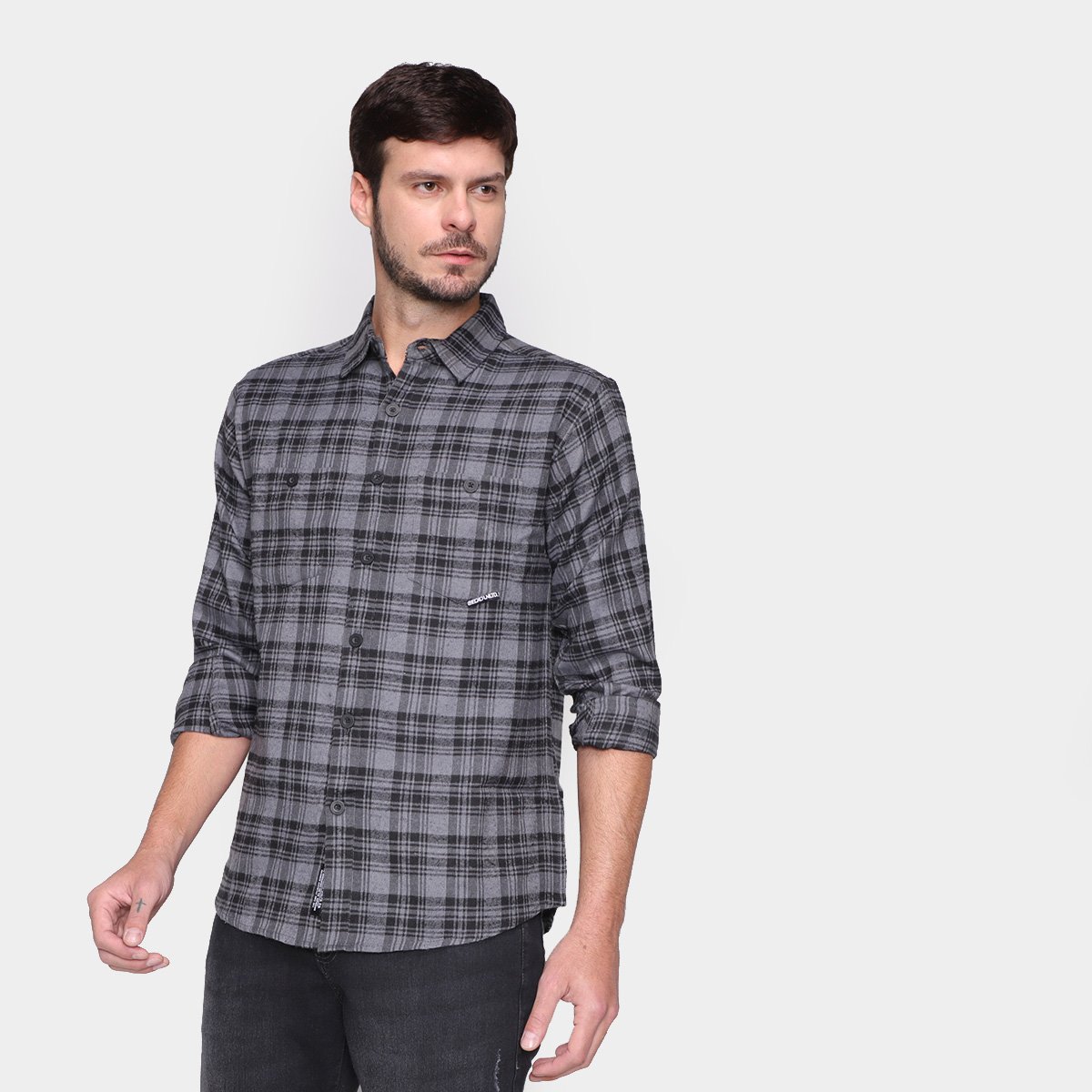 Camisa Xadrez Ecko Masculina
