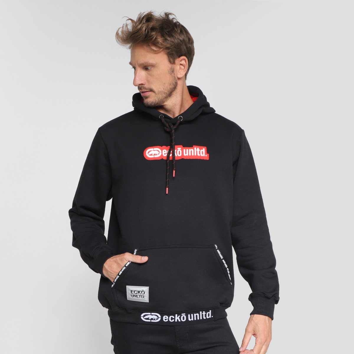 Moletom Ecko Happy Capuz Masculino