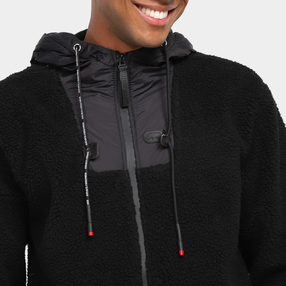 Jaqueta Moletom Ecko Peluciada Masculina - Tam: P - 2