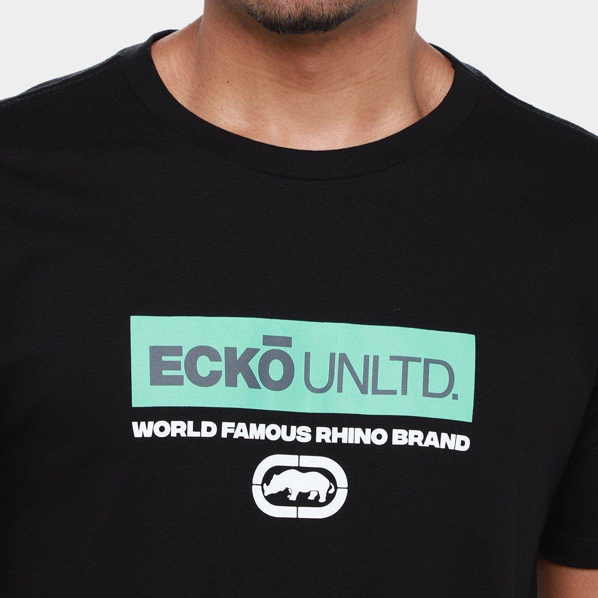 Camiseta Ecko Logo Masculina - Tam: P - 2