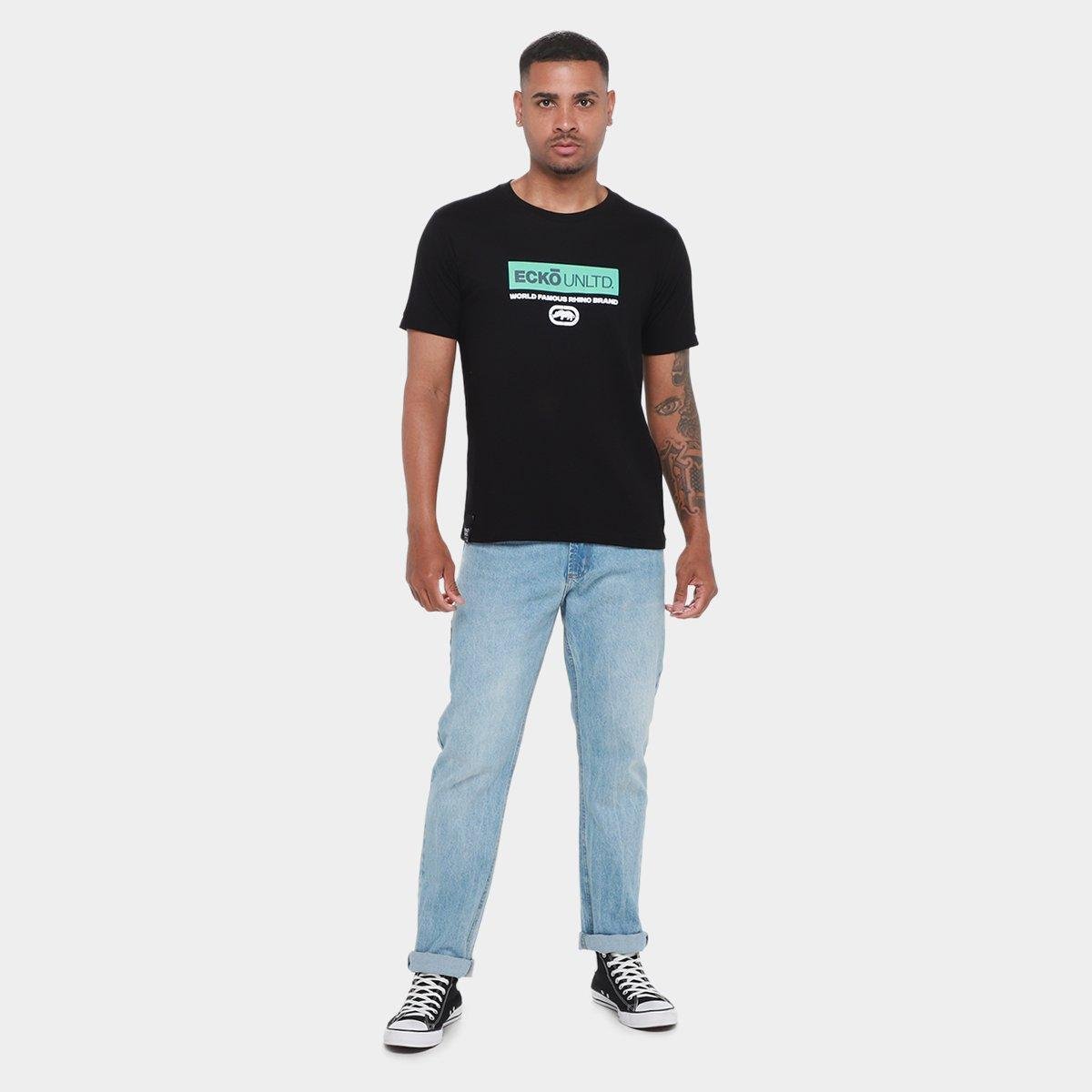 Camiseta Ecko Logo Masculina - Tam: P - 3