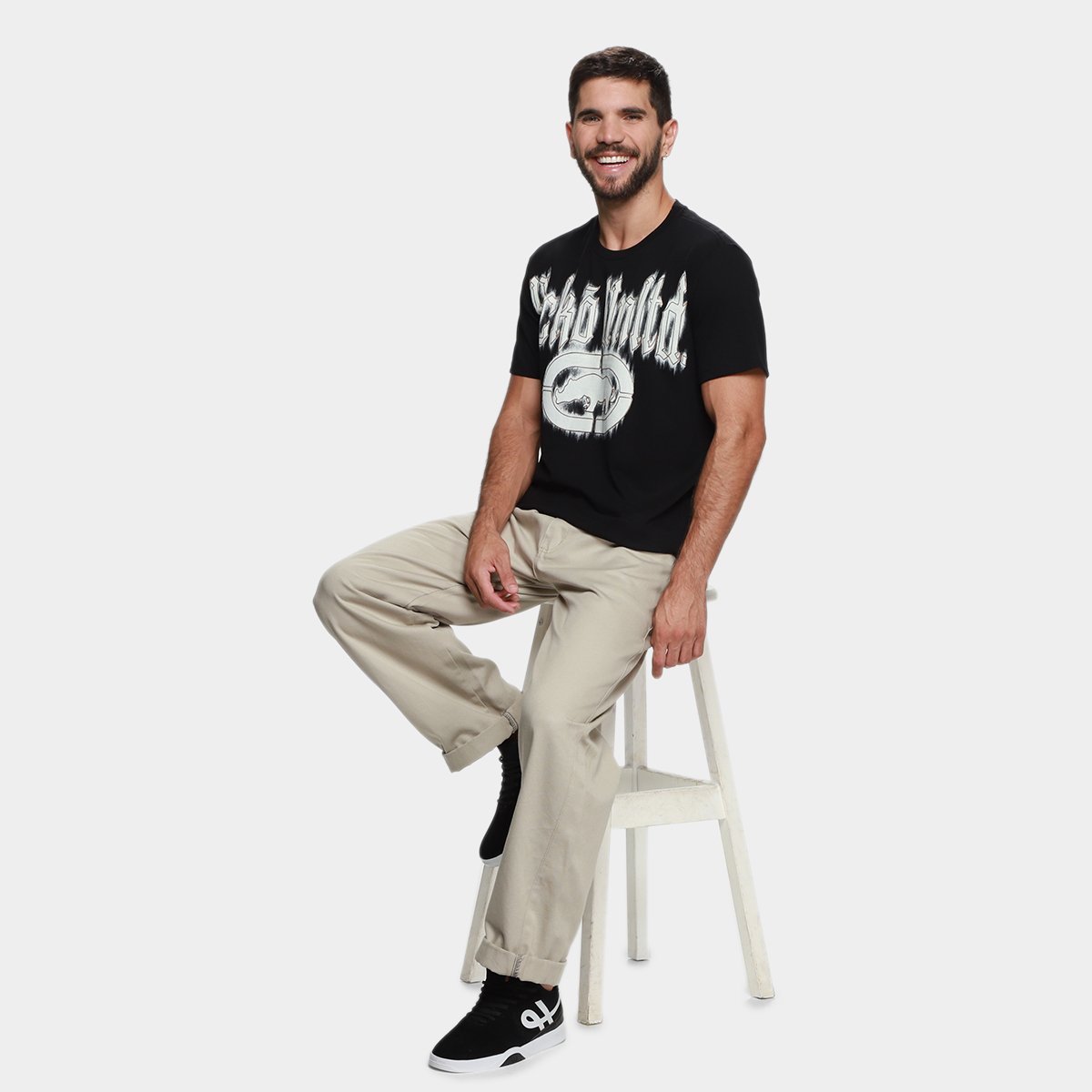 Camiseta Ecko Unltd Mordor Masculina - Tam: P - 4