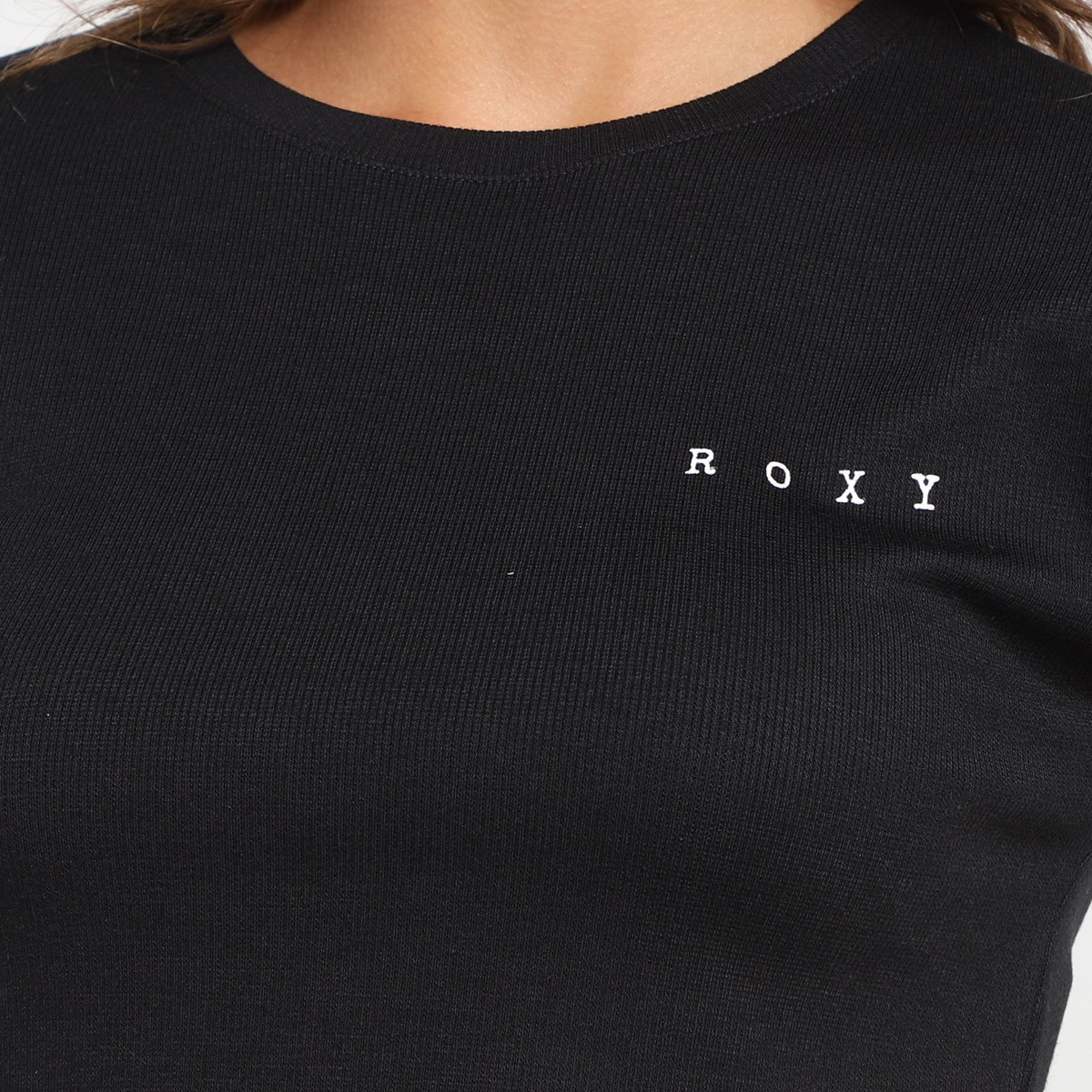 Blusa Cropped Roxy Frozen Day Feminina