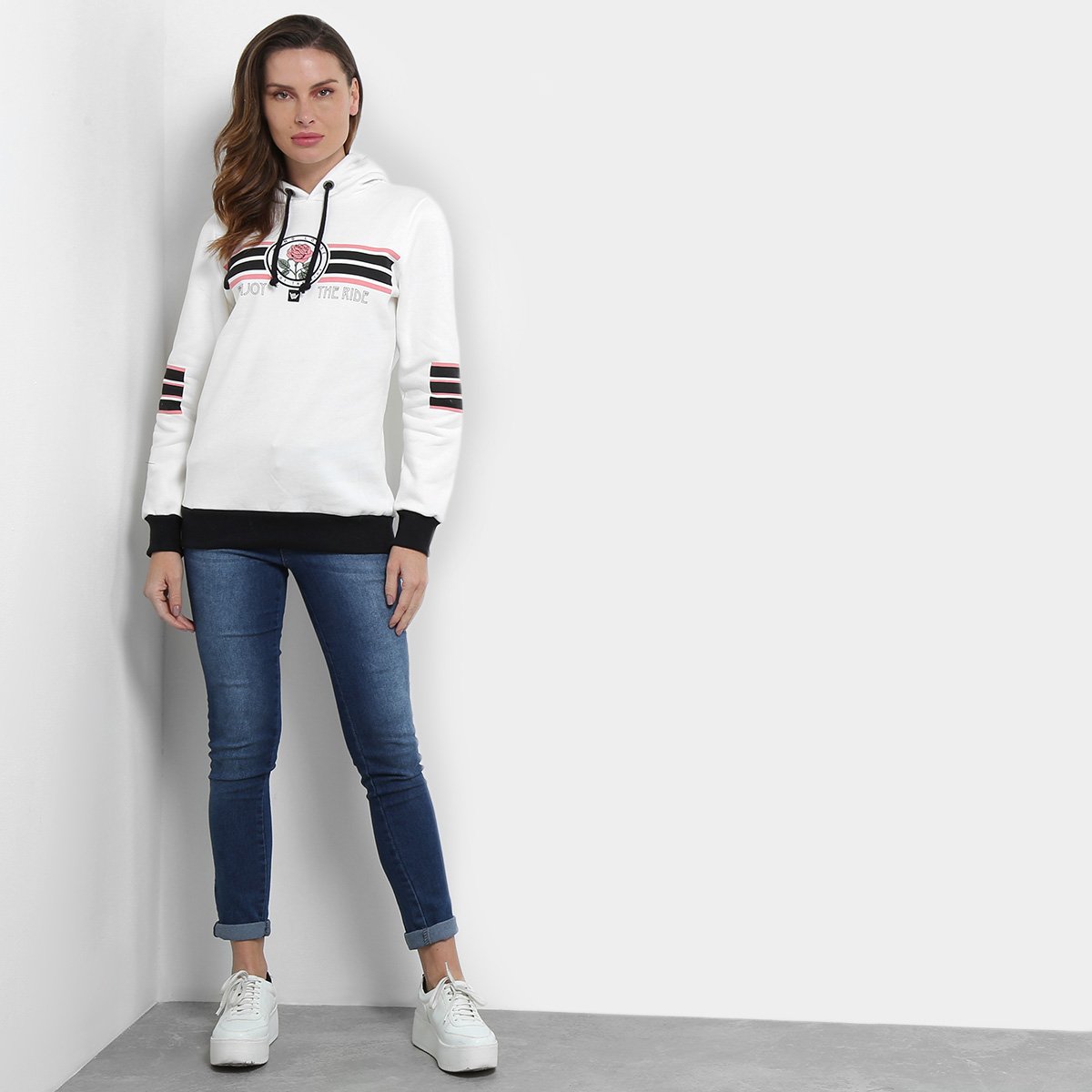 fleece moletom com capuz teide