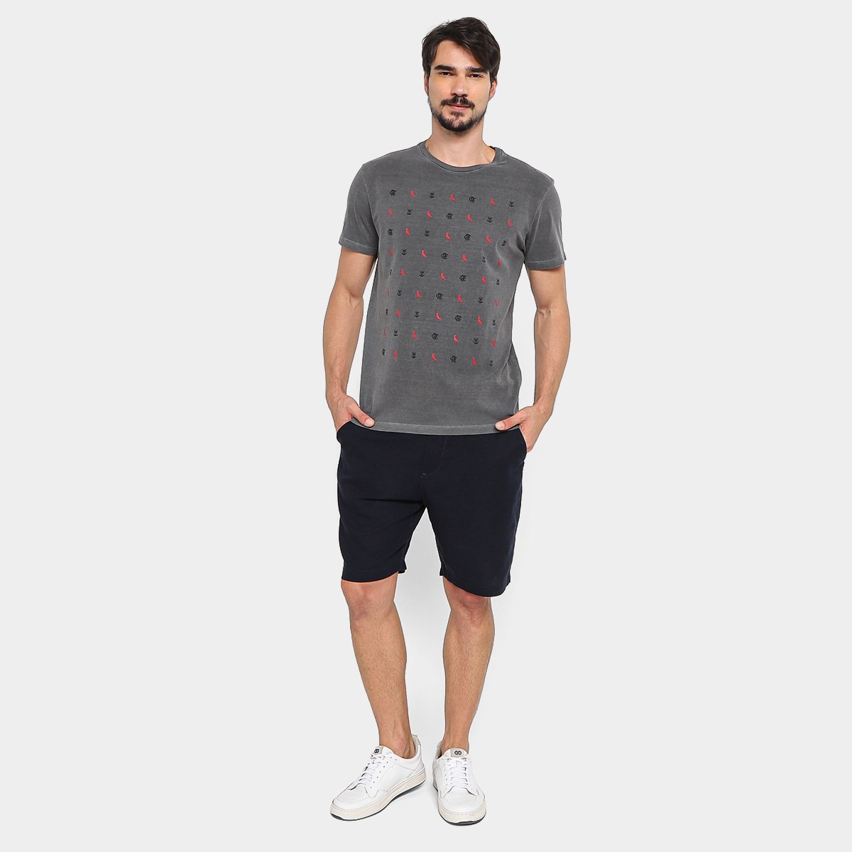 Camiseta Flamengo Reserva Masculina - Tam: EGG - 3