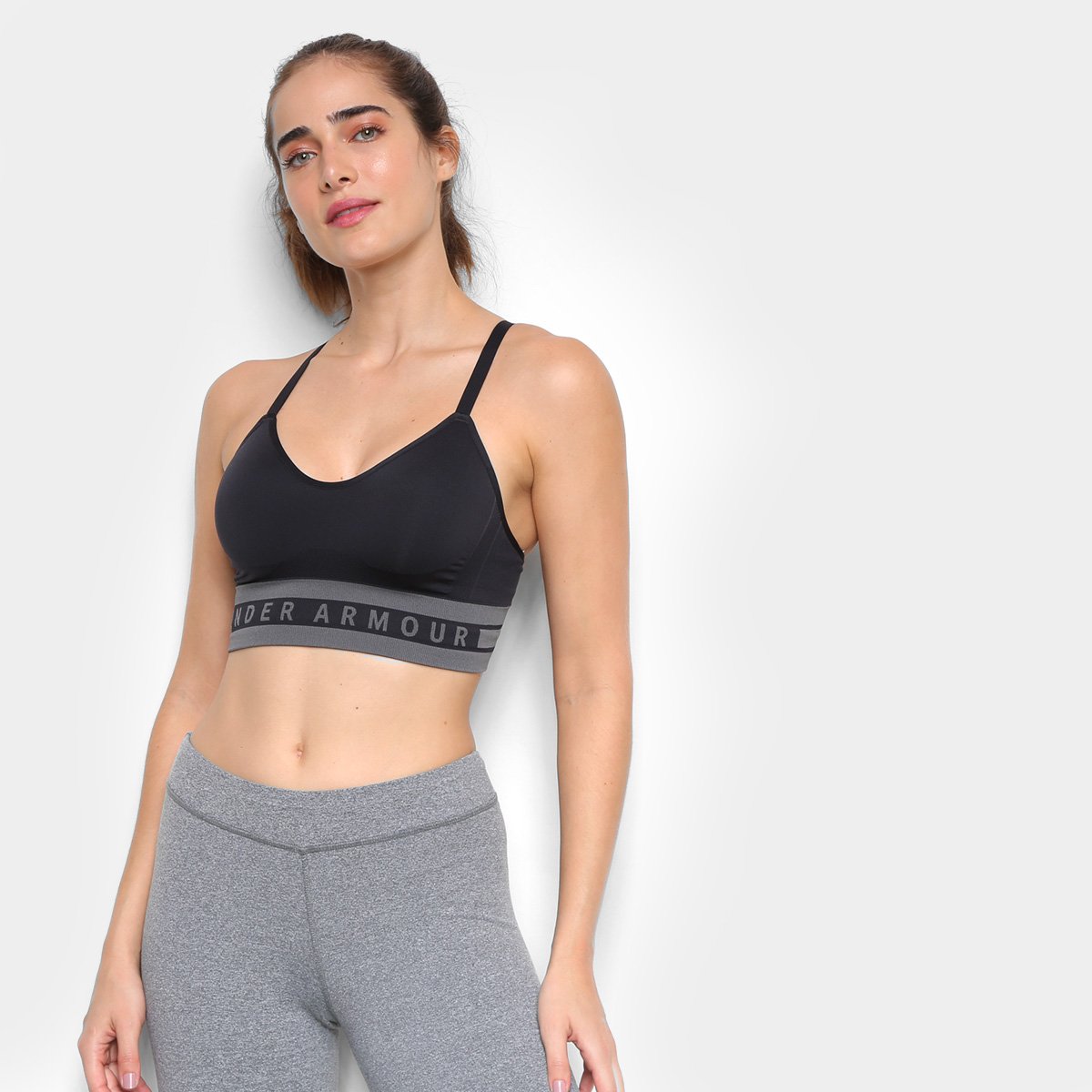 Top Under Armour Seamless Longline Média Sustentação