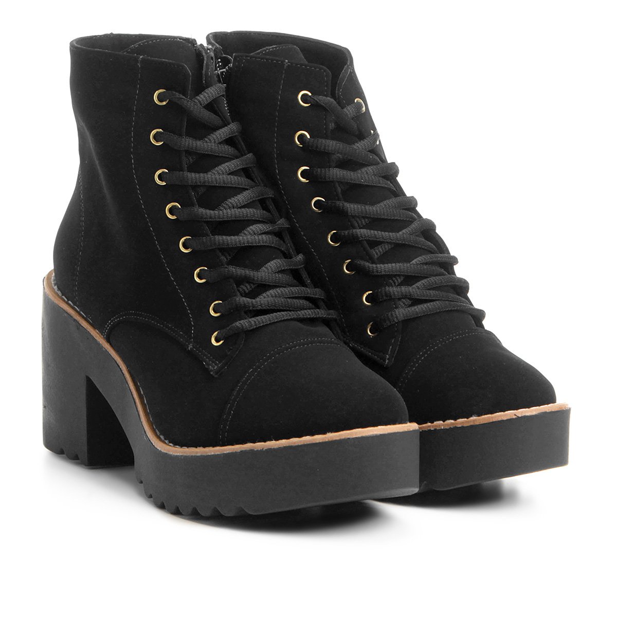 Bota Coturno Griffe Tratorada Feminina - Tam: 36 - 1
