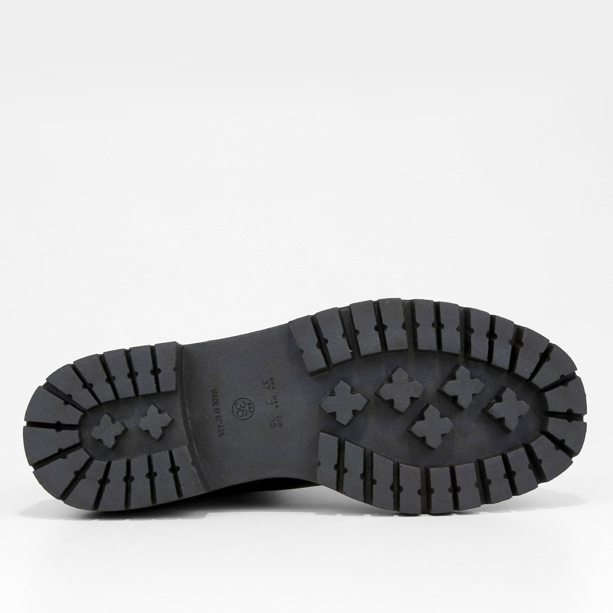 Bota Chelsea Cano Curto Griffe Tratorada Feminina - Tam: 39 - 5