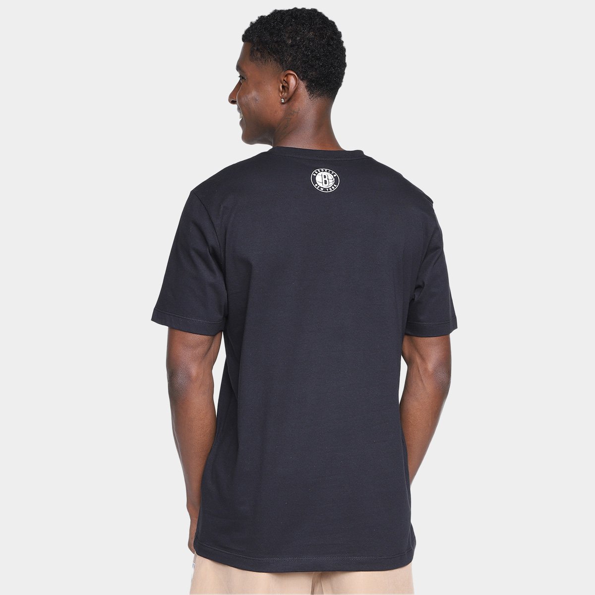Camiseta New Era Core Brooklyn Nets Masculina - Tam: P - 1