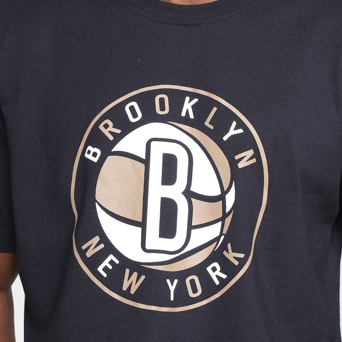 Camiseta New Era Core Brooklyn Nets Masculina - Tam: P - 2