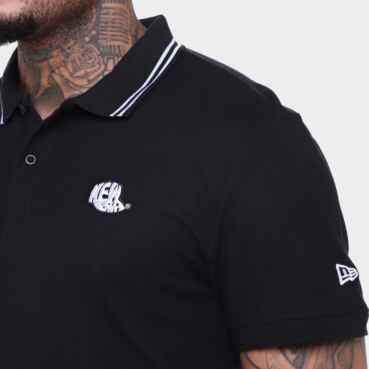 Camisa Polo New Era Cap Masculina - Tam: P - 2