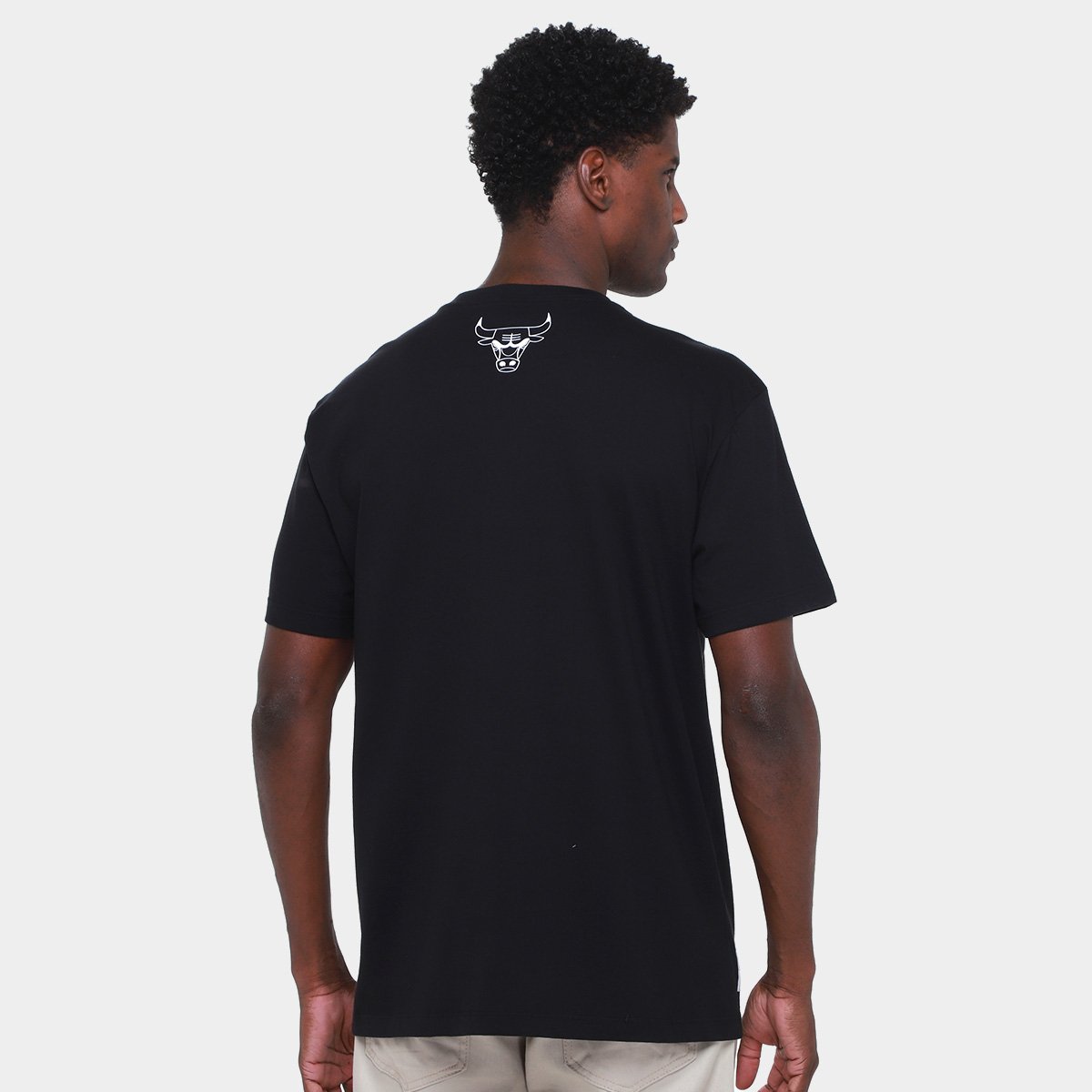 Camiseta NBA Chicago Bulls Fashion Fanpage New Era Masculina - Tam: M - 1